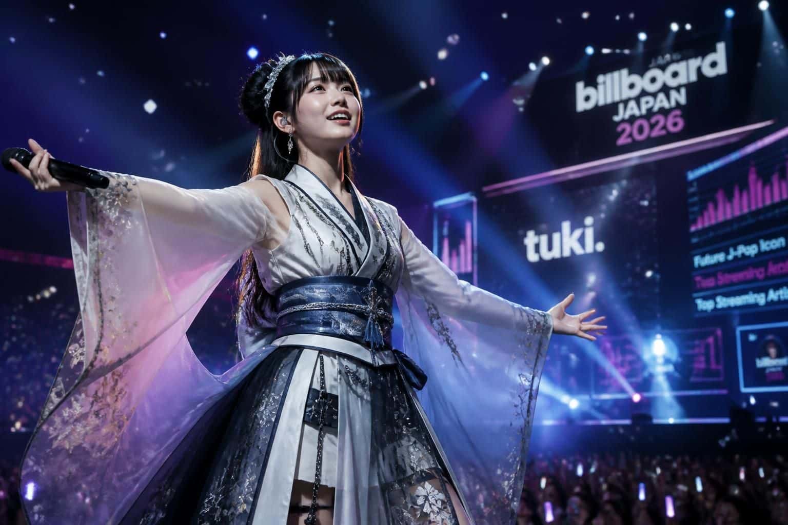 découvrez tuki, l'artiste japonaise phénomène du billboard japan 2026, qui révolutionne la scène musicale avec son style unique et captivant.